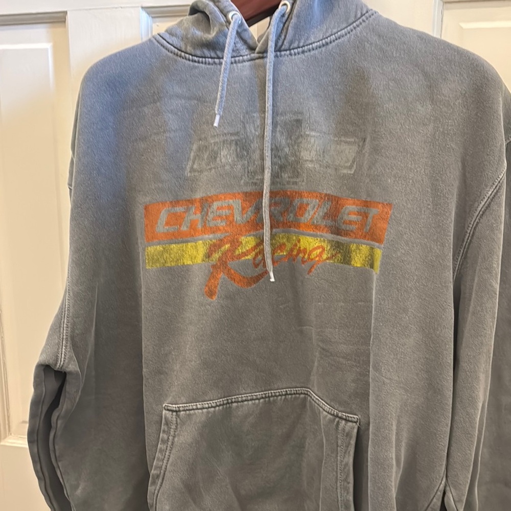 Racing Gray Hoodie